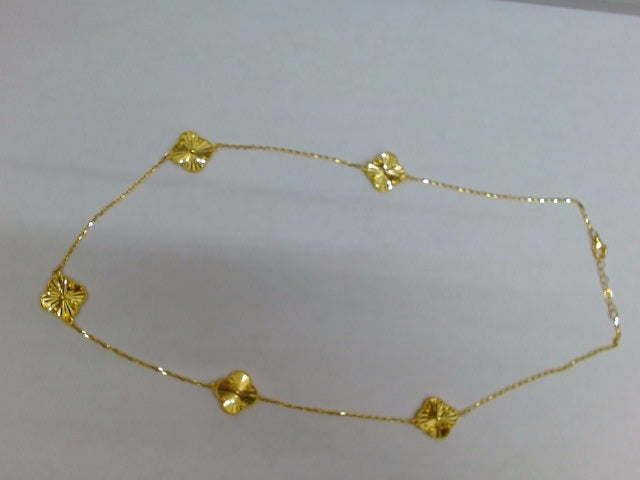 10k Yellow Gold Cadena Variada 7.8g