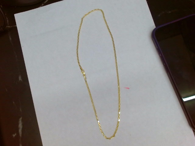 10k Yellow Gold Cadena Variada 3.1g