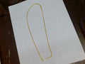 10k Yellow Gold Cadena Variada 3.4g