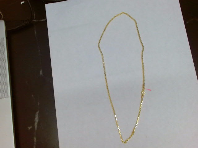10k Yellow Gold Cadena Variada 3.1g