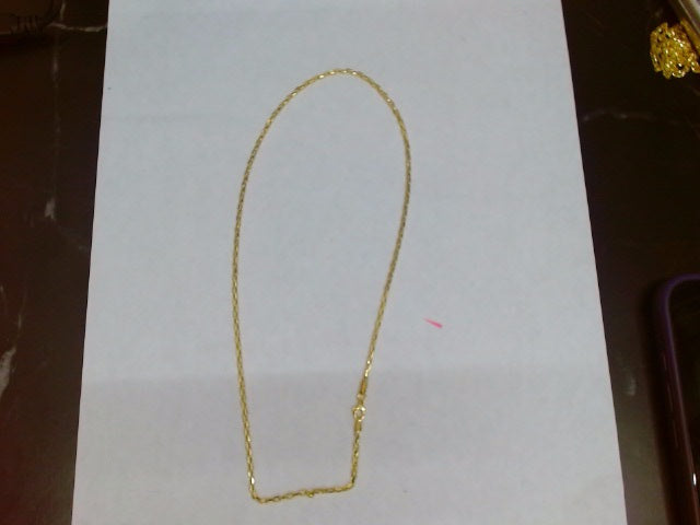 10k Yellow Gold Cadena Variada 3.2g