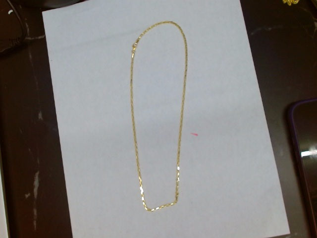 10k Yellow Gold Cadena Variada 3.1g