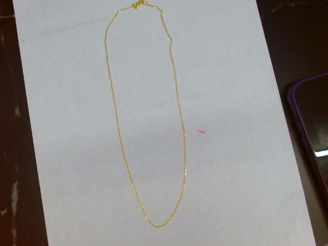 10k Yellow Gold Cadena Variada 2.2g