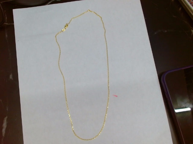 10k Yellow Gold Cadena Variada 2.4g
