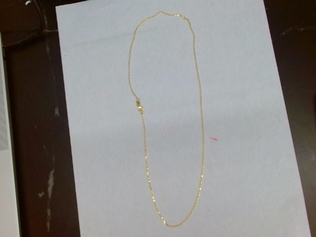 10k Yellow Gold Cadena Variada 2.4g