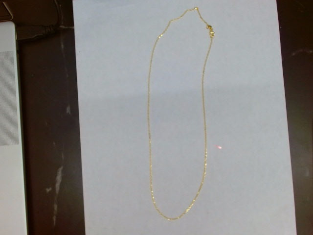 10k Yellow Gold Cadena Variada 2.4g