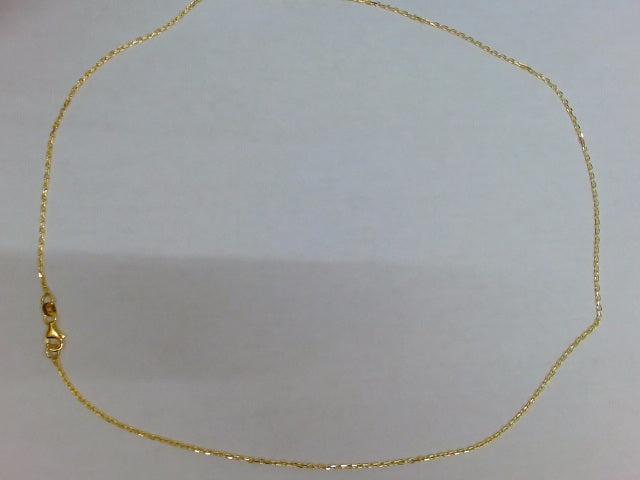 10k Yellow Gold Cadena Variada Fina 2.4g