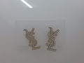 10k Yellow Gold Aretes 3.3g