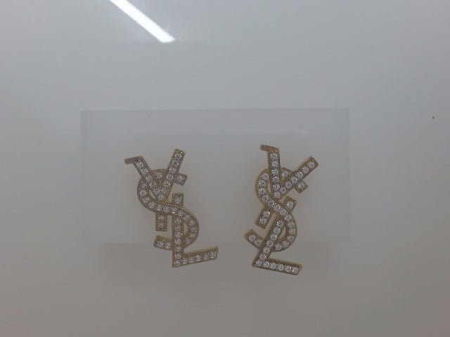 10k Yellow Gold Aretes 3.3g