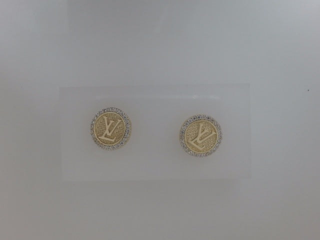 10k Yellow Gold Aretes 2.3g