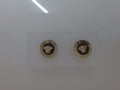 10k Yellow Gold Aretes 3.1g