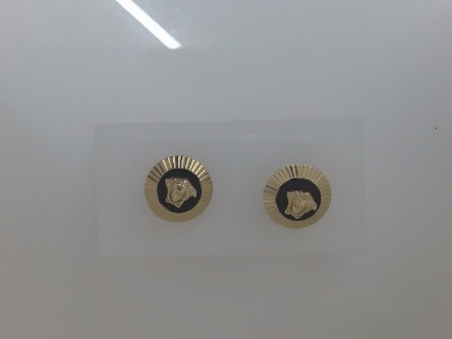 10k Yellow Gold Aretes 3g