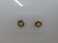 10k Yellow Gold Aretes 3g
