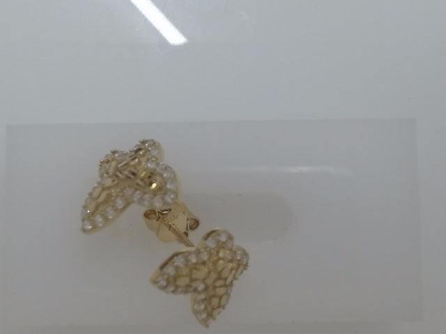 10k Yellow Gold Aretes 2.5g