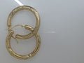 10k Yellow Gold Argollas 3.4g
