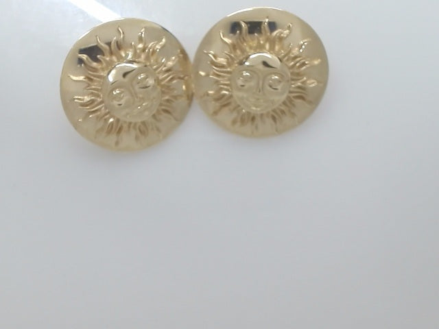 10k Yellow Gold Aretes 9.1g