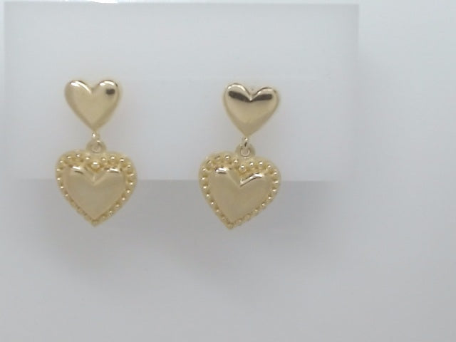 10k Yellow Gold Aretes 3.8g
