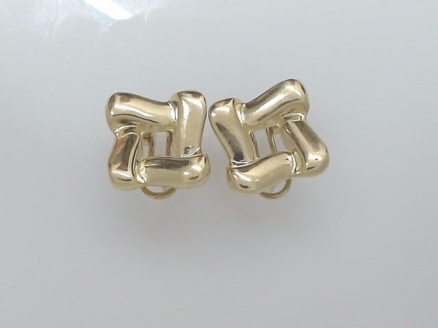 10k Yellow Gold Aretes 5g