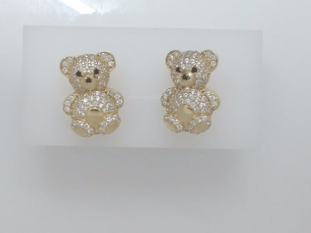 10k Yellow Gold Aretes 4.1g