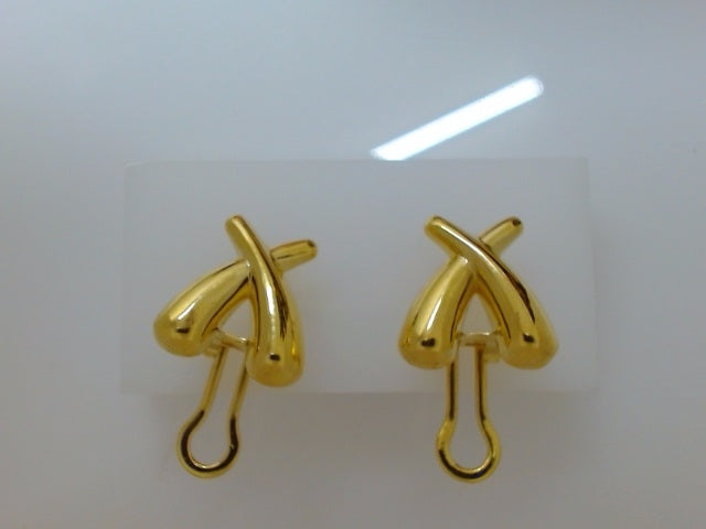 10k Yellow Gold Aretes 3.2g