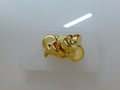 10k Yellow Gold Aretes 3.8g