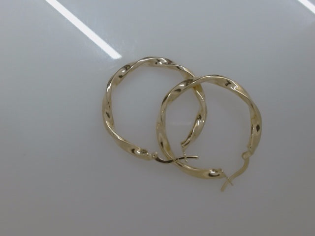 10k Yellow Gold Argollas 2.5g