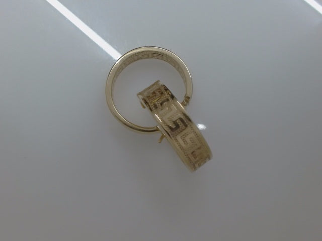 10k Yellow Gold Argollas 3.8g