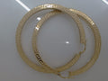 10k Yellow Gold Argollas 8.4g