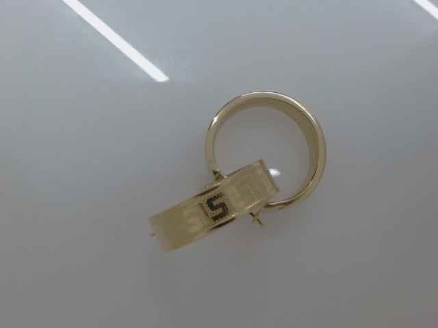 10k Yellow Gold Argollas 3.9g