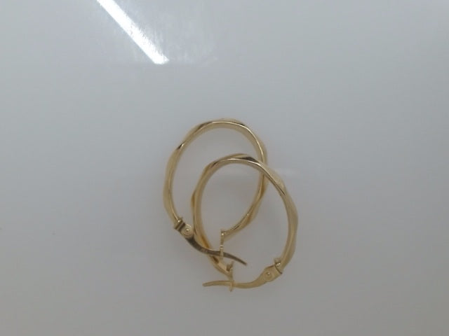 10k Yellow Gold Argollas 1.6g