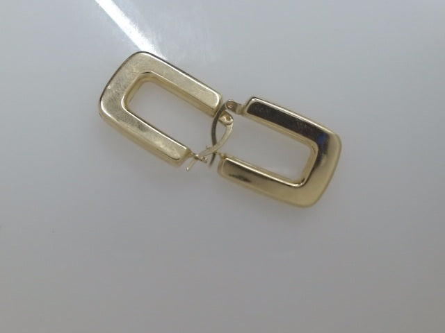 10k Yellow Gold Argollas 2.4g