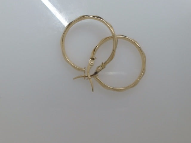 10k Yellow Gold Argollas 1.8g