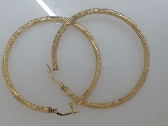 10k Yellow Gold Argollas 2g