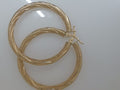 10k Yellow Gold Argollas 3.7g