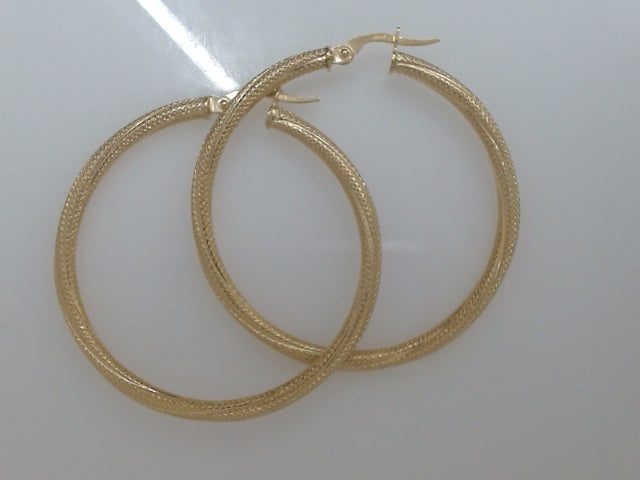 10k Yellow Gold Argollas 2.4g