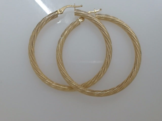 10k Yellow Gold Argollas 2.9g
