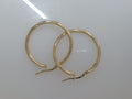 10k Yellow Gold Argollas 1.6g