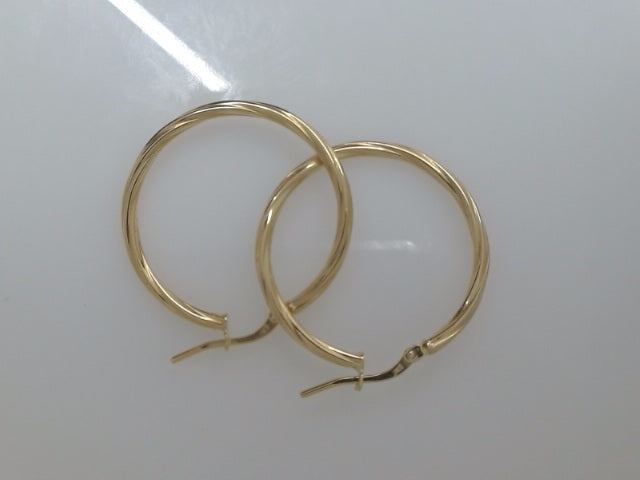 10k Yellow Gold Argollas 1.6g
