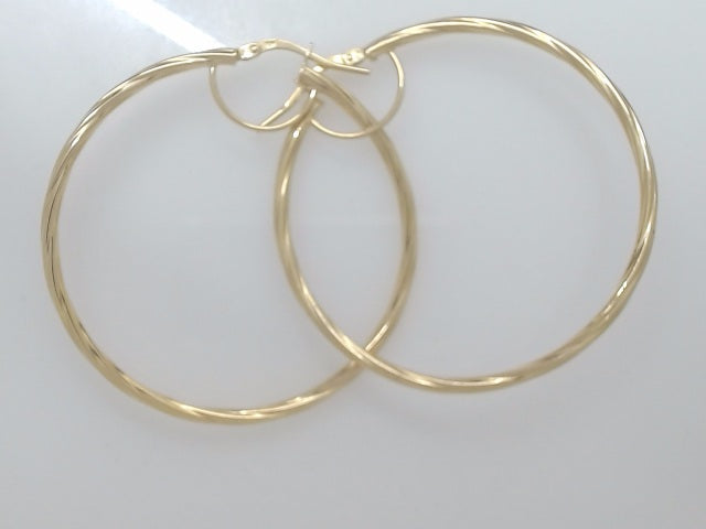 10k Yellow Gold Argollas 2.8g