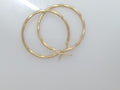 10k Yellow Gold Argollas 1.8g