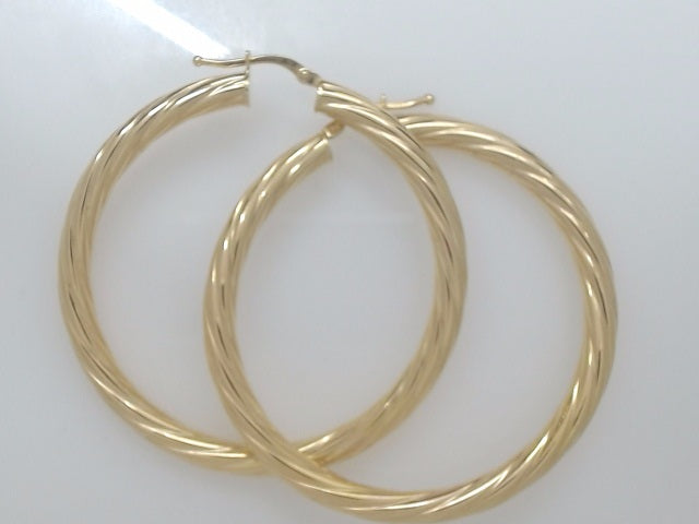 10k Yellow Gold Argollas 4.9g