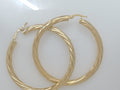 10k Yellow Gold Argollas 4.8g