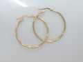 10k Yellow Gold Argollas 1.8g