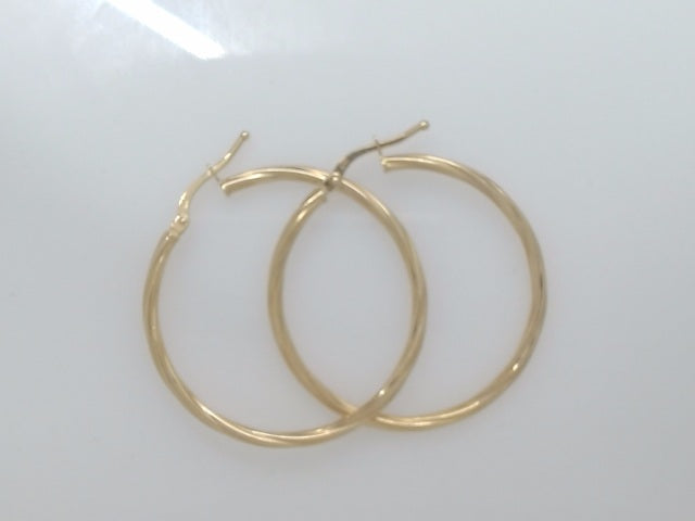 10k Yellow Gold Argollas 1.8g