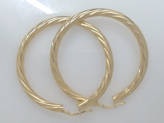 10k Yellow Gold Argollas 5.1g