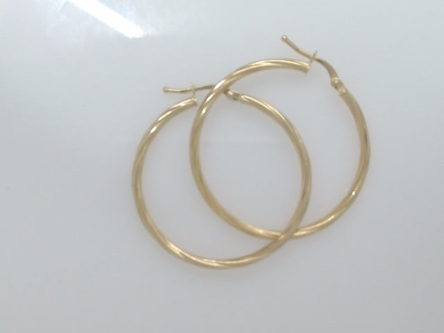 10k Yellow Gold Argollas 1.8g