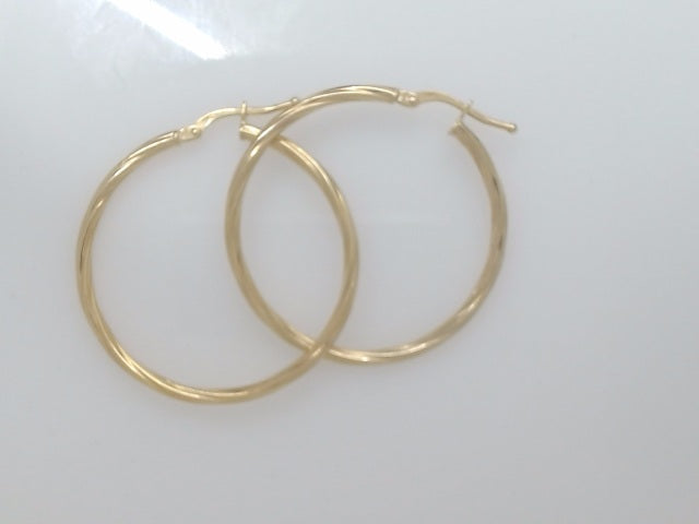 10k Yellow Gold Argollas 1.8g