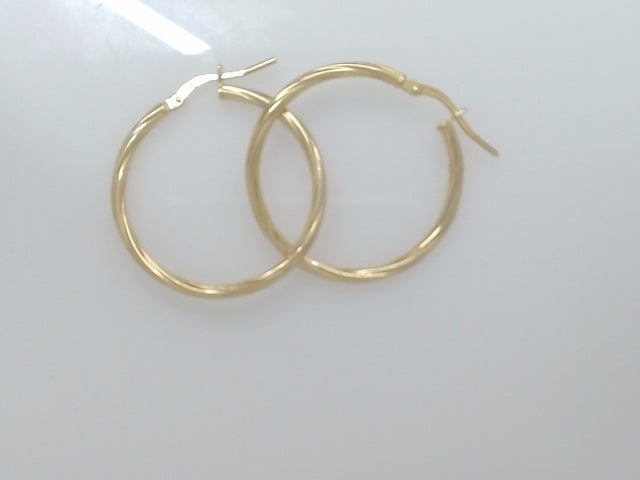 10k Yellow Gold Argollas 1.6g