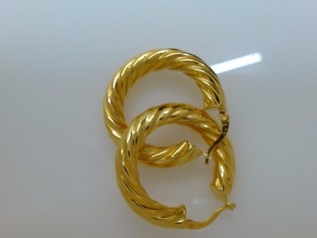 10k Yellow Gold Argollas 5.8g