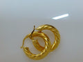 10k Yellow Gold Argollas 5.1g